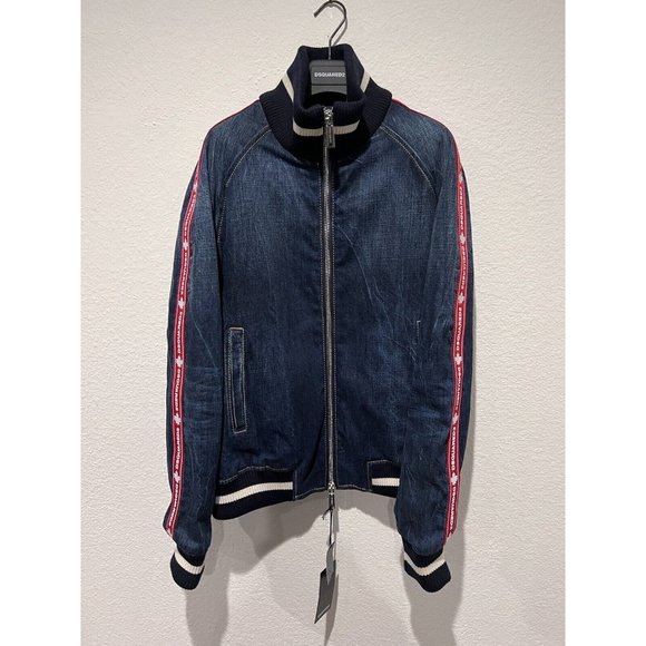 DSQUARED2 Mens Denim Jacket - Blue - IT 48/UK 38/FR 44/US 38 NWT S74AM1101S30309 - Picture 3 of 16